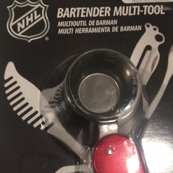 NHL BARTENDER MULTI-TOOL 8 pieces - Picture 4 of 5